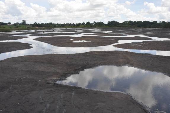Pitch Lake, região de San Fernado, em Trinidad e Tobago